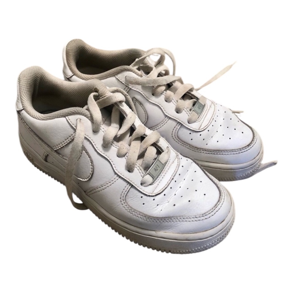 Nike Air Force 1 White Sneakers Size 5Y (Women’s 6.5)